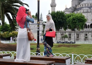 Chicas en Estambul