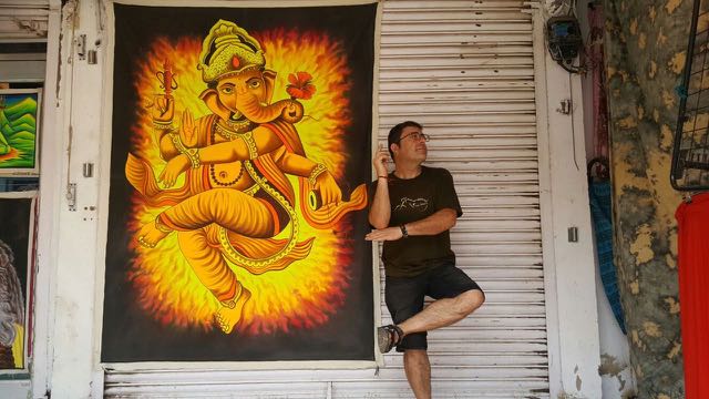 Con Ganesha, que era un dios estupendo