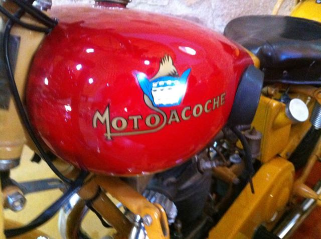 Motosacoche en el Museo de la Moto de Hervás