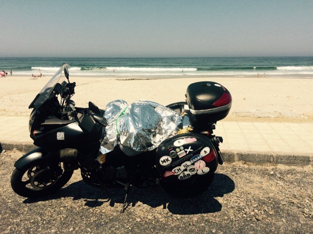 moto playa