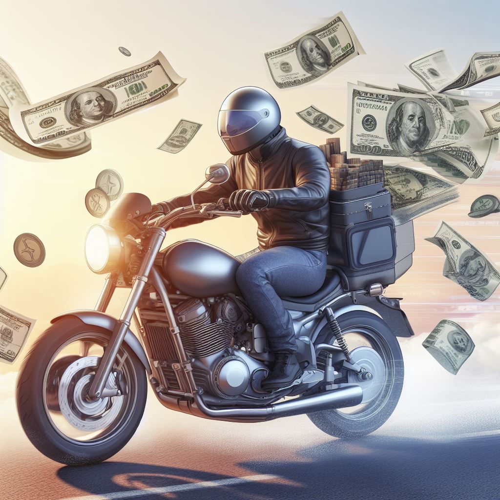 Cómo ganar dinero viajando en moto
